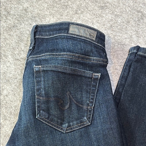 π₯ AG JEANS β THE STILT CIGARETTE LEG β SIZE 25R β RICH DARK WASH π₯ - Picture 7 of 14